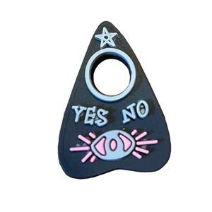Ouija Planchette Croc Charm